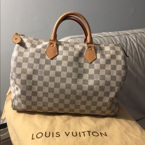 Louis Vuitton Damier Azur Speedy 35 2011